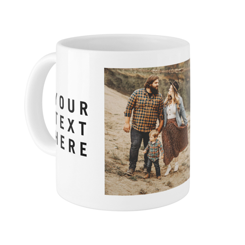 Gallery of Two Text Mug, White,  , 11oz, Multicolor