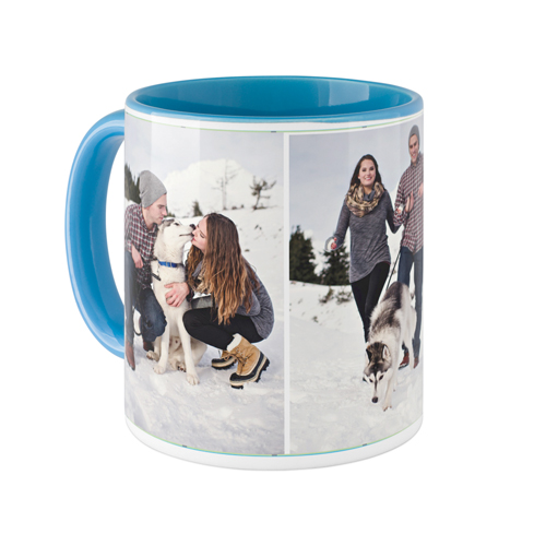 Pets Gallery of Three Mug, Light Blue, , 11oz, Multicolor, multi