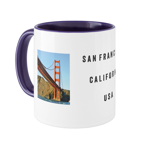 Text Gallery of Two Mug, Blue,  , 11oz, Multicolor