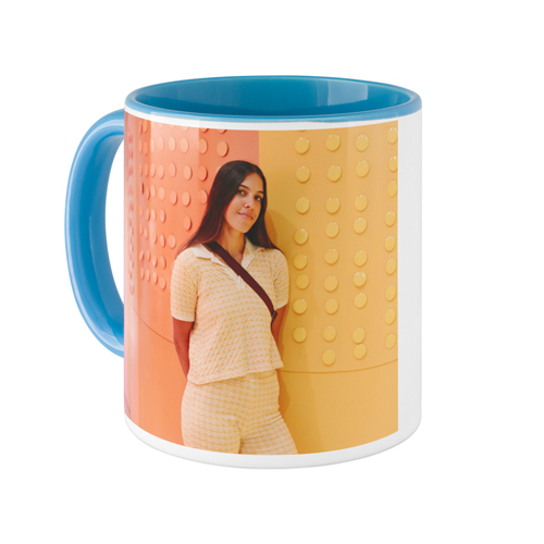 Gallery of One Text Mug, Light Blue, , 11oz, Multicolor, multi