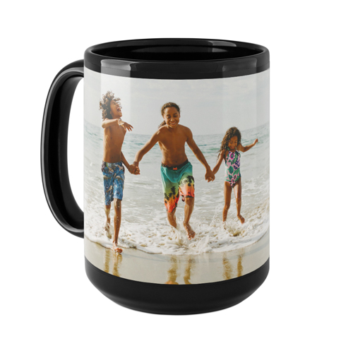 Family Gallery Mug, Black,  , 15oz, Multicolor