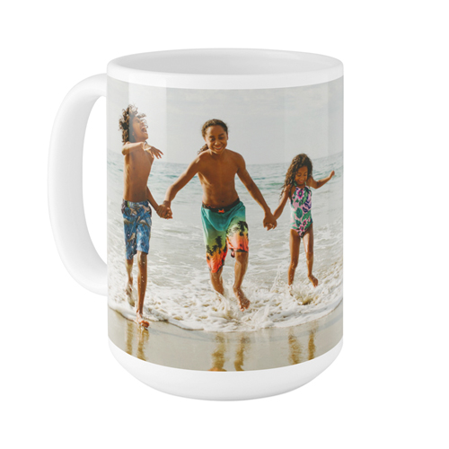 Family Gallery Mug, White, , 15oz, Multicolor, multi