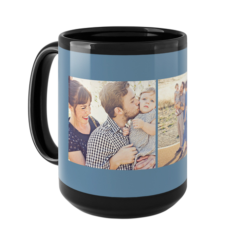 Gallery of Four Mug, Black, , 15oz, Multicolor, multi