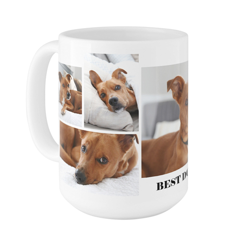 Gallery of Six Pets Mug, White,  , 15oz, Multicolor