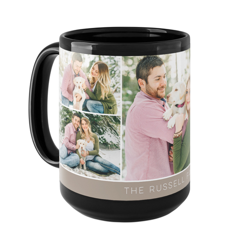 Simply Family Mug, Black,  , 15oz, Brown