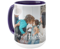 simply beyond blessed mug