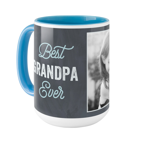 Being The Best Mug, Light Blue,  , 15oz, Gray