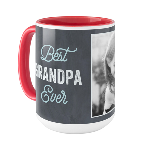 Being The Best Mug, Red,  , 15oz, Gray