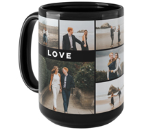eternal love grid mug