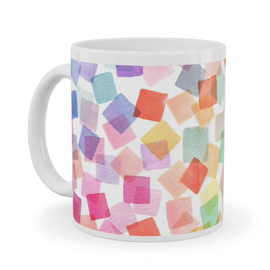 Confetti Party - Multi Ceramic Mug, White,  , 11oz, Multicolor