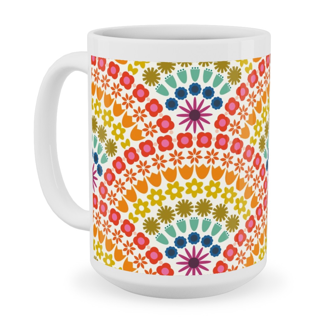 Scallop Printed Mugs