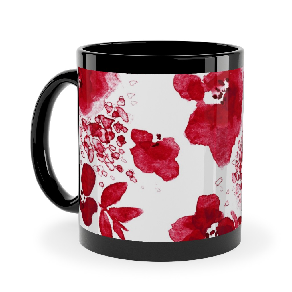 Red And Black Coffee Mugs