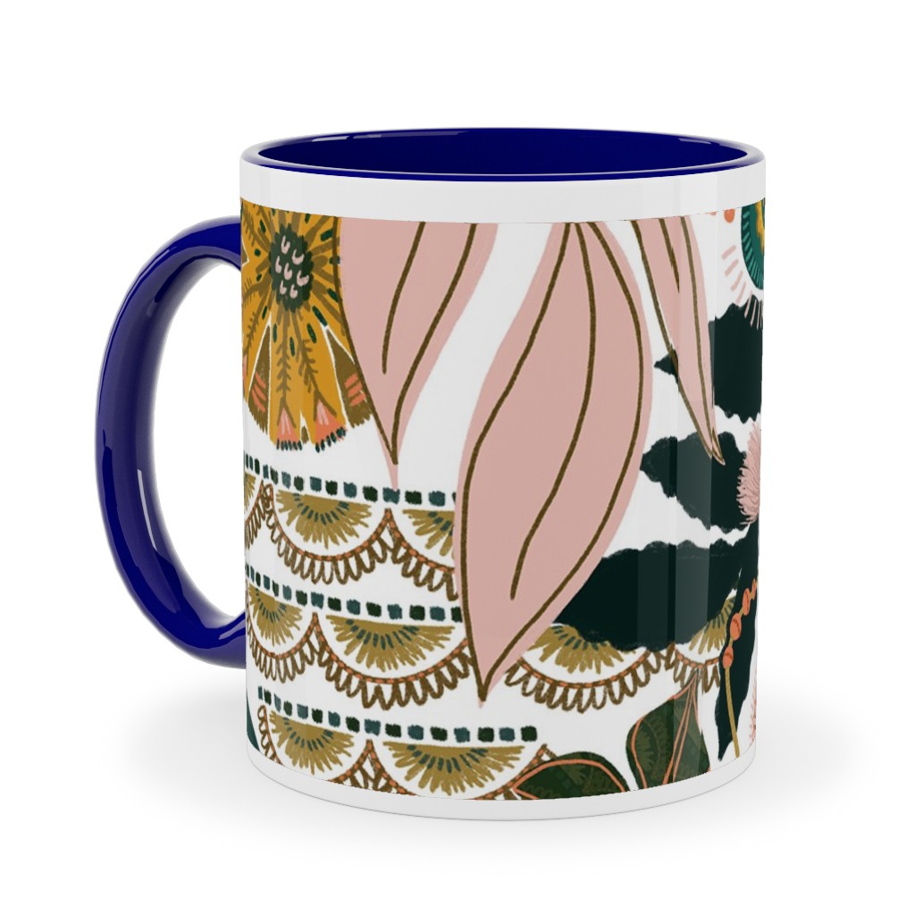 Boho Style Ceramic Mugs For Tea