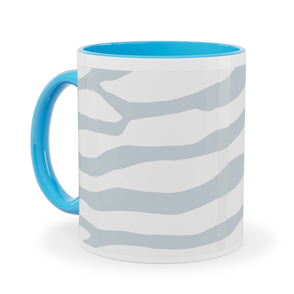 Brackenbury Beach Custom Blue Ceramic Mug Shutterfly