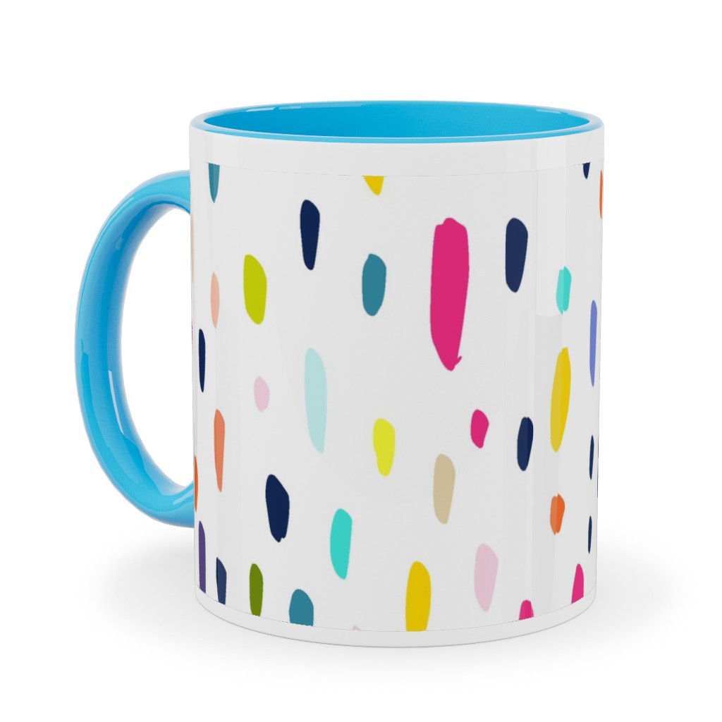Summer Beach Party - Multi Ceramic Mug, Light Blue, , 11oz, Multicolor