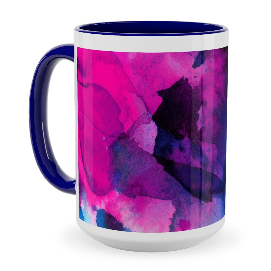 Solstice - Multi Ceramic Mug, Blue, , 15oz, Multicolor