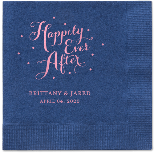 Divine Forever Napkins, Pink, Navy, Blush