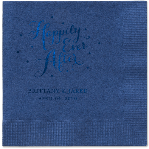 Divine Forever Napkins, Blue, Navy, Midnight