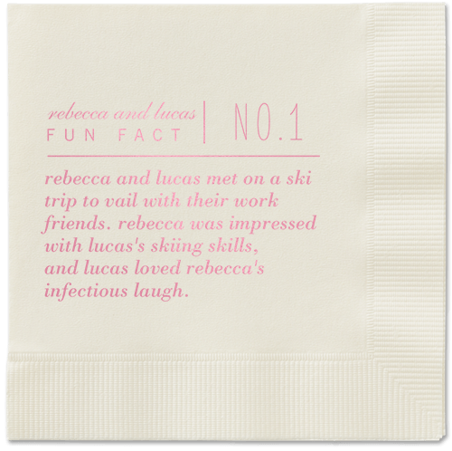 Custom Bar Napkins