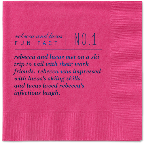 Blue Napkins