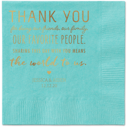 Custom Printed Party Napkins