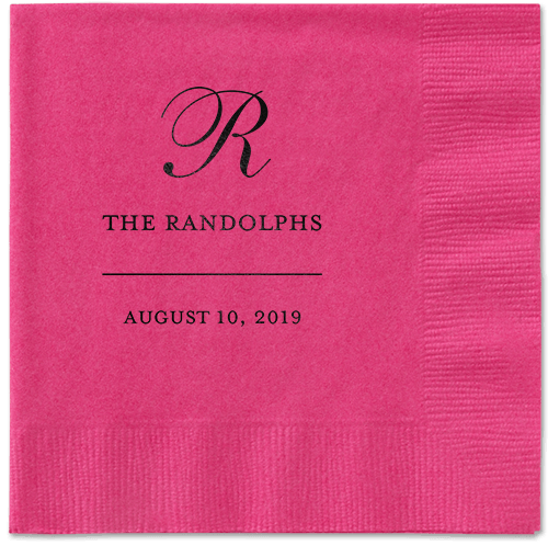 Magenta Napkins