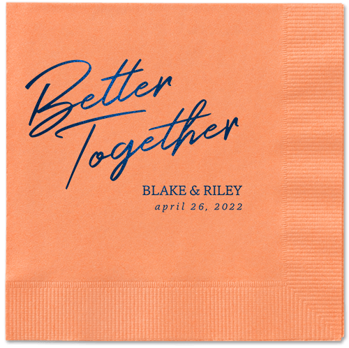 Blue Napkins