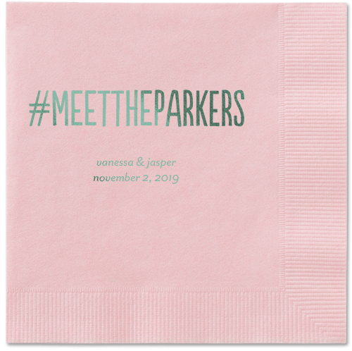 Modern Wedding Napkins
