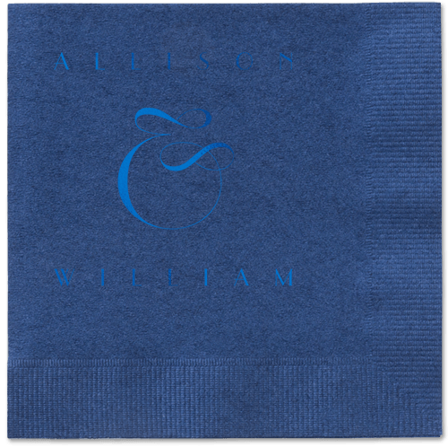 Nouveau Connection Napkin, Blue, Navy