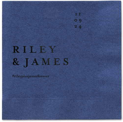 Weathered Wash Napkin, Black, Navy, black