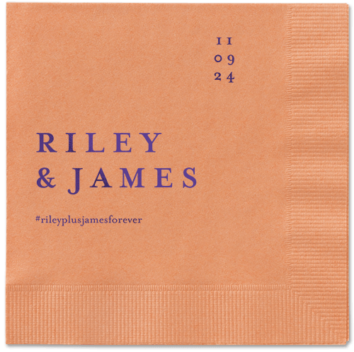 Weathered Wash Napkin, Purple, Coral, purple