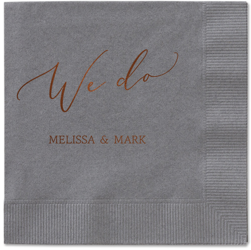 Snapshot Serenity Napkin, Brown, Pewter, mocha-matte