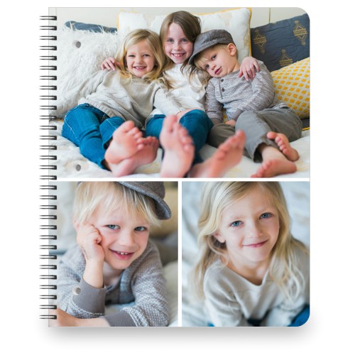Gallery of Three Large Notebook, 8.5x11, Multicolor