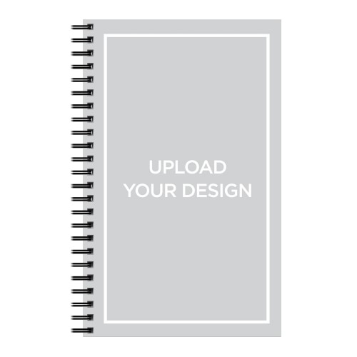 Upload Your Own Design 5x8 Notebook, 5x8, Multicolor