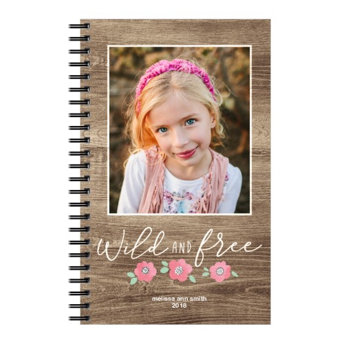 Princess Wild and Free 5x8 Notebook, 5x8, Brown