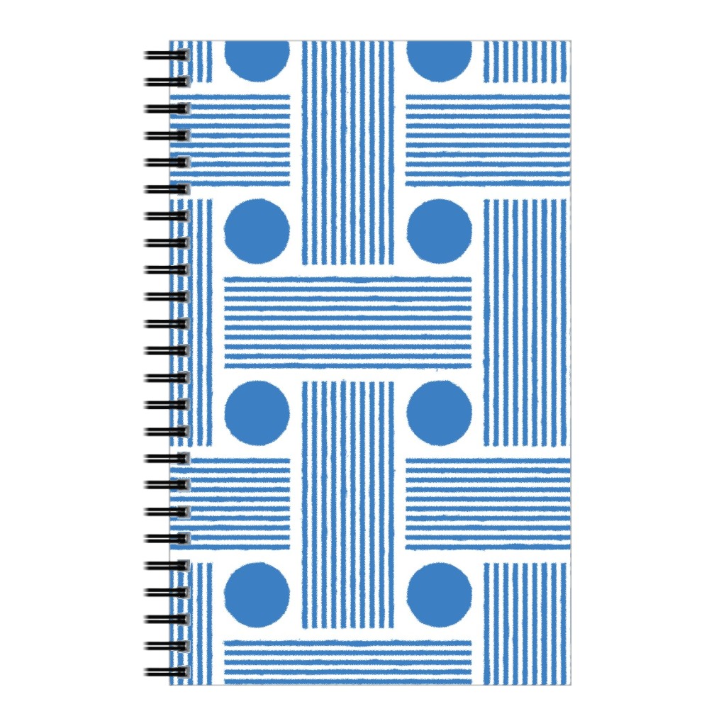 Beams - Blue Notebook, 5x8, Blue