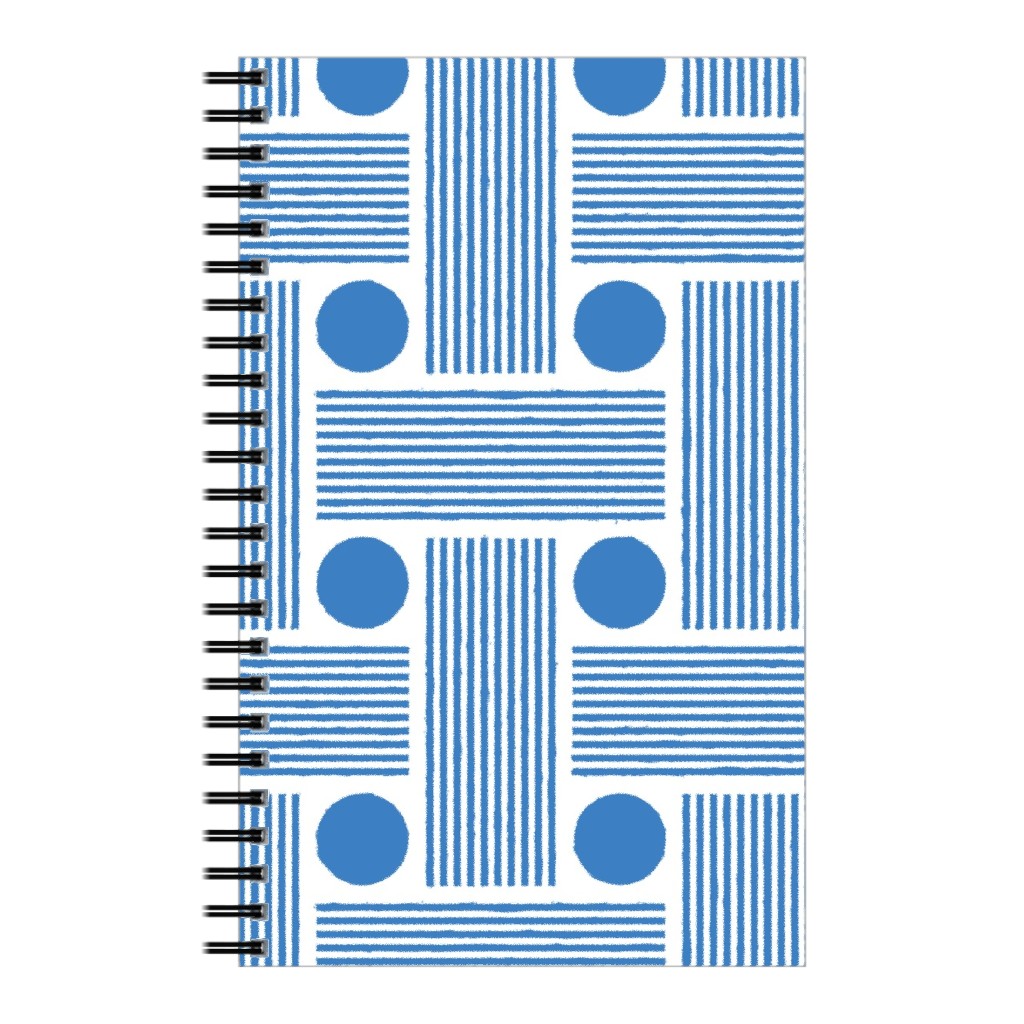 Beams - Blue Notebook, 5x8, Blue