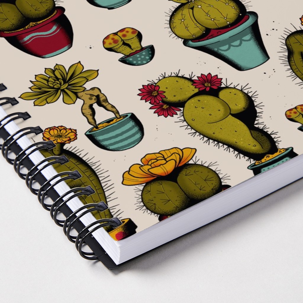 Sexy Cactus - Multicolor Notebook | Shutterfly