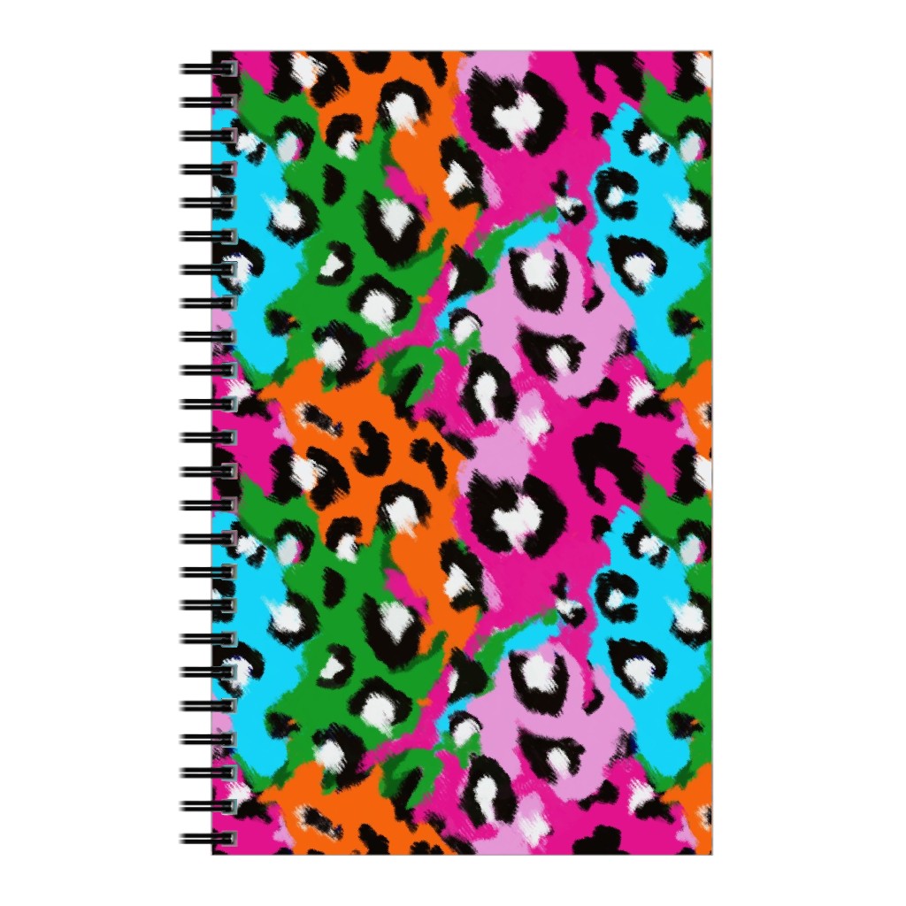 Leopard Print - Multi Notebook, 5x8, Multicolor