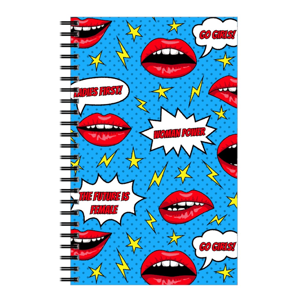 Woman Power Notebook, 5x8, Multicolor