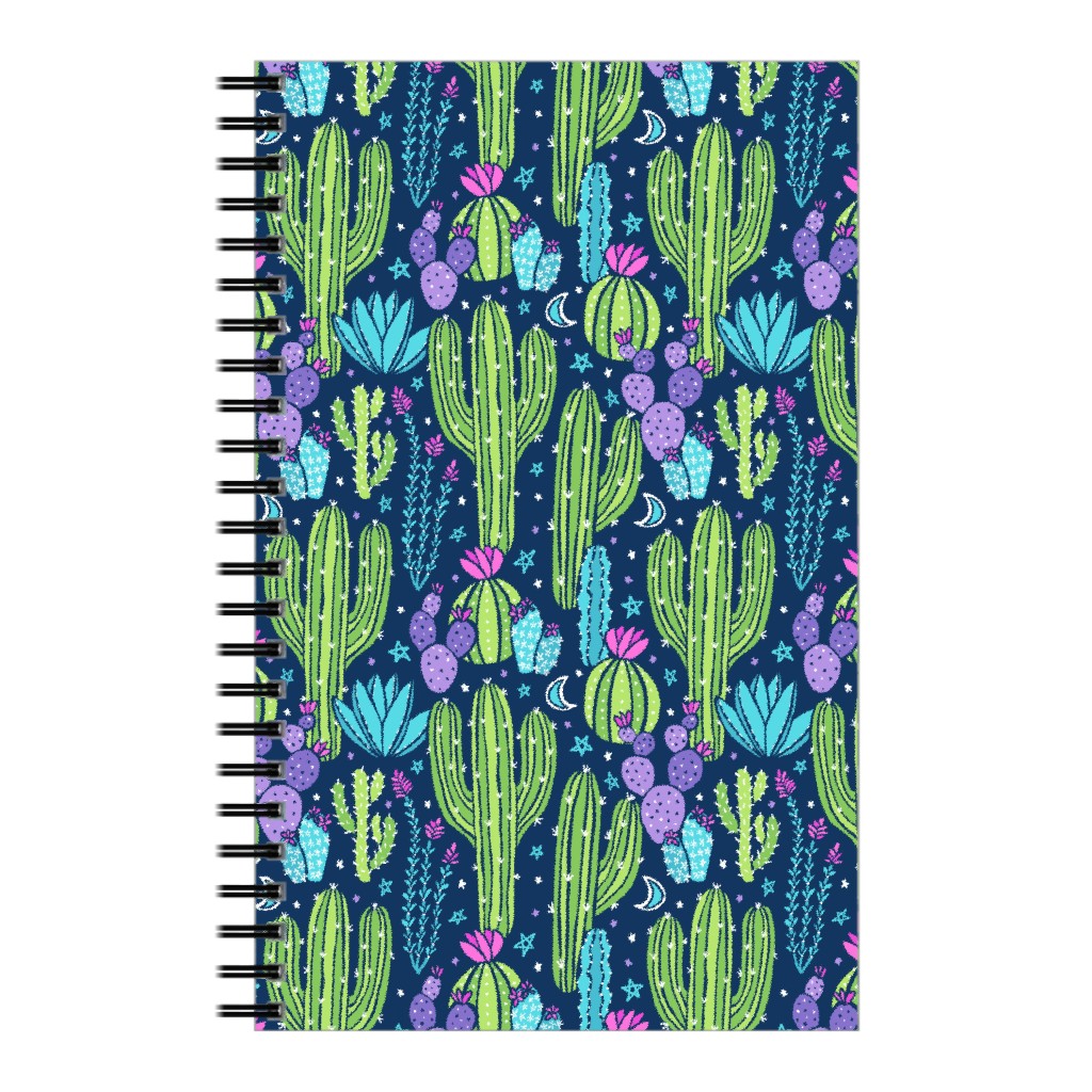 Old Desert Nights Notebook, 5x8, Green