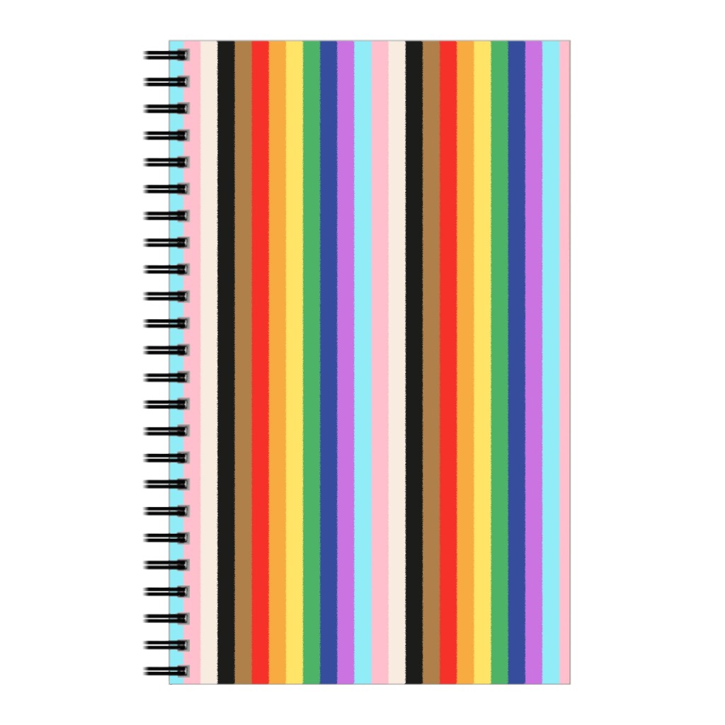 Lgbtq Stripes Rainbow Pride Flag Vertical Notebook Shutterfly