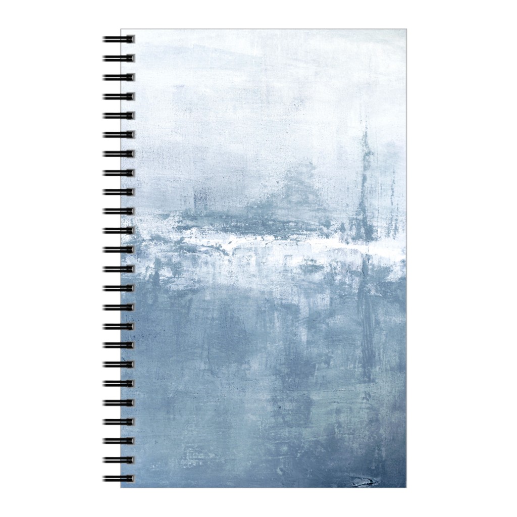 Right Tranquil Diptych - Blue Notebook, 5x8, Blue