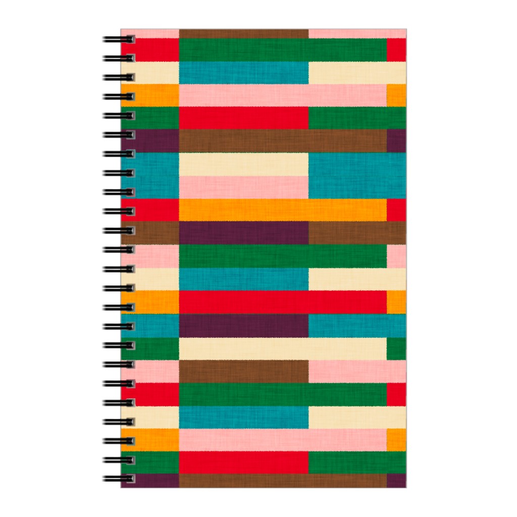 Kilim Stripes - Multi Notebook, 5x8, Multicolor