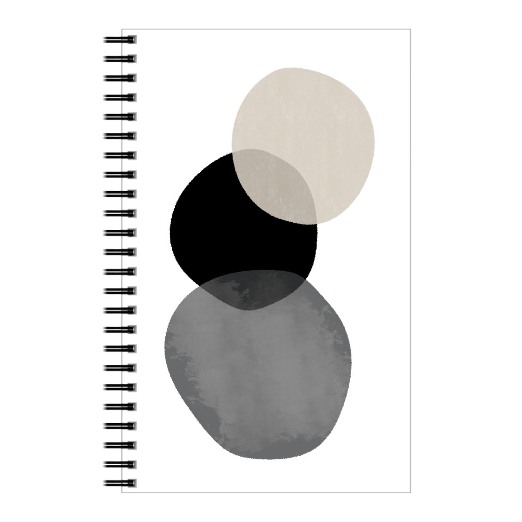 Stones Notebook, 5x8, Gray