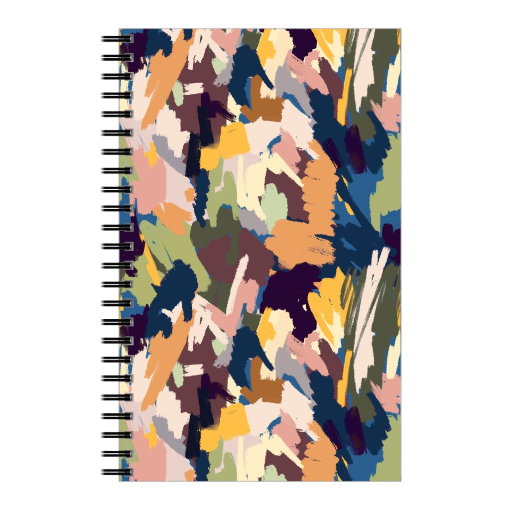 Abstract Scratches - Multi Notebook, 5x8, Multicolor