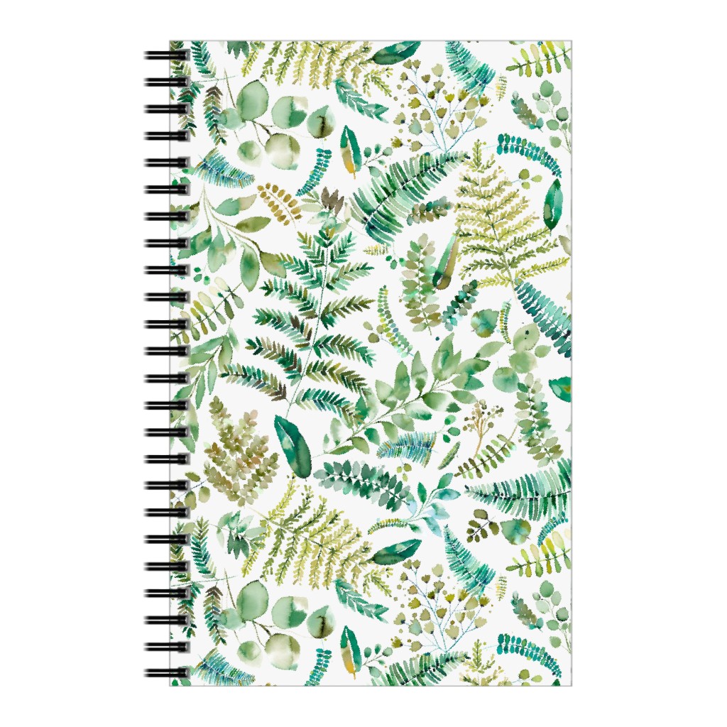 Green Spiral Notebooks