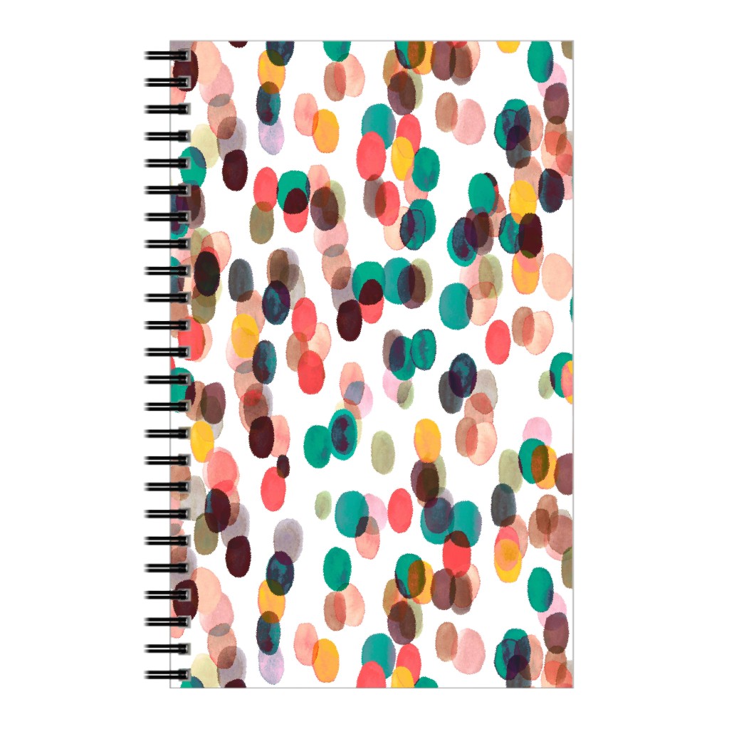 Relaxing Colorful Dots - Multi Notebook, 5x8, Multicolor