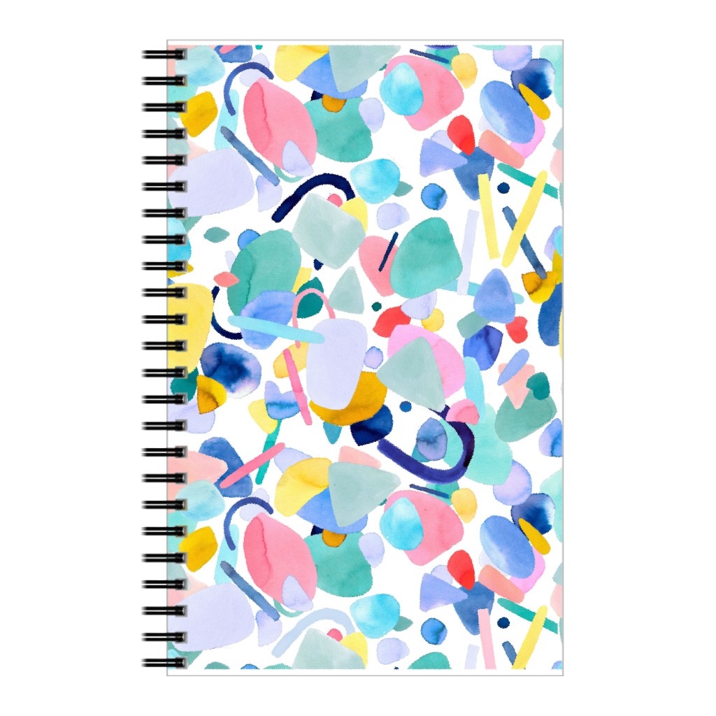 Abstract Geometric Shapes - Multi Notebook, 5x8, Multicolor
