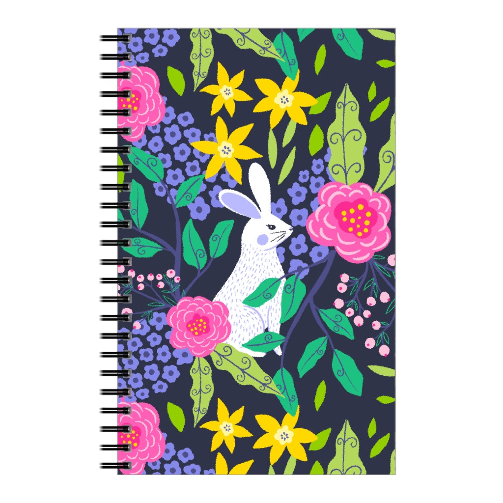 Botanical Bunny - Multi Notebook, 5x8, Multicolor